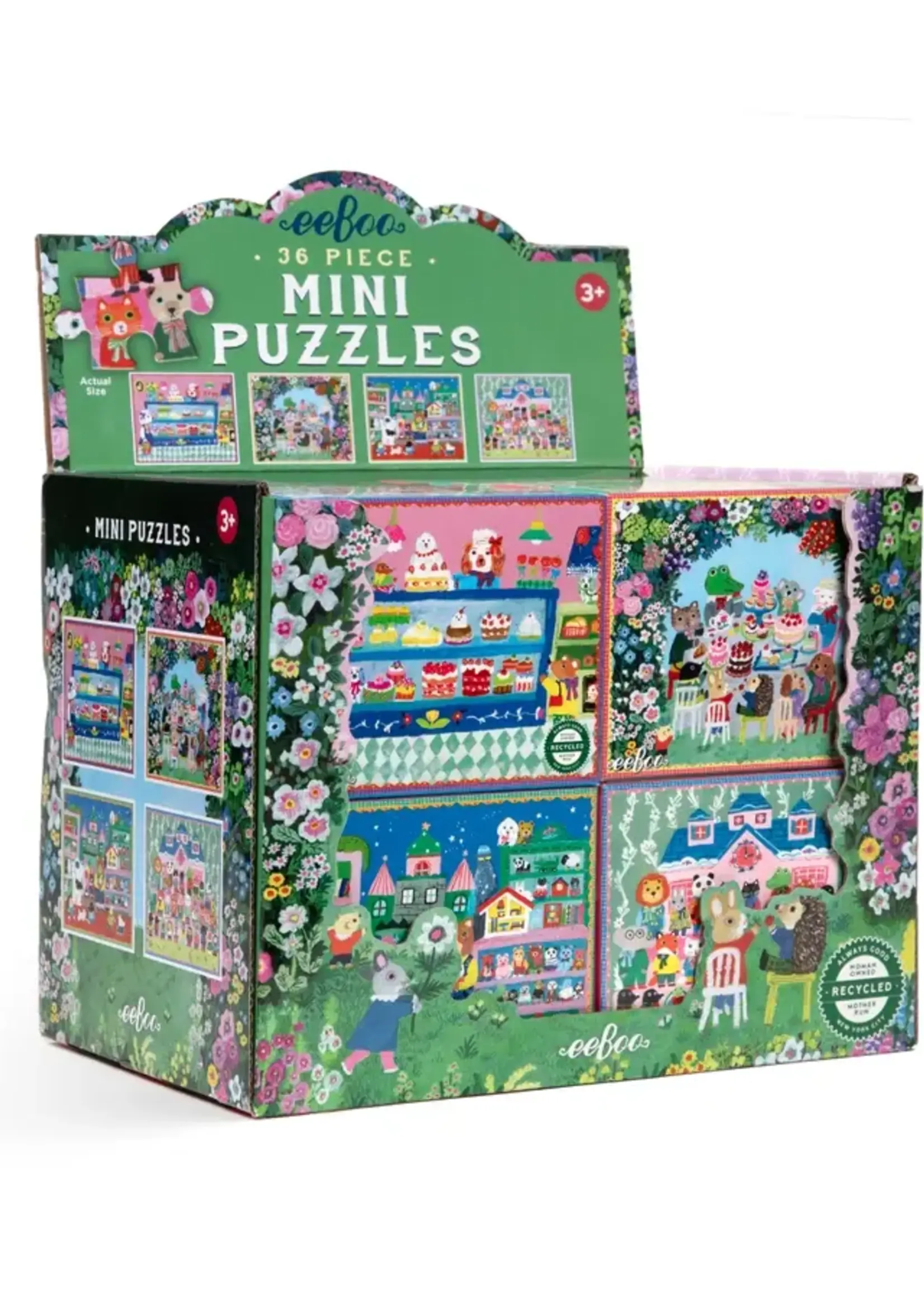eeBoo Yumi Kitagishi Mini Puzzle asst
