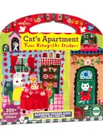 eeBoo Yumi Kitagishi Sticker Book - Cat Apartment