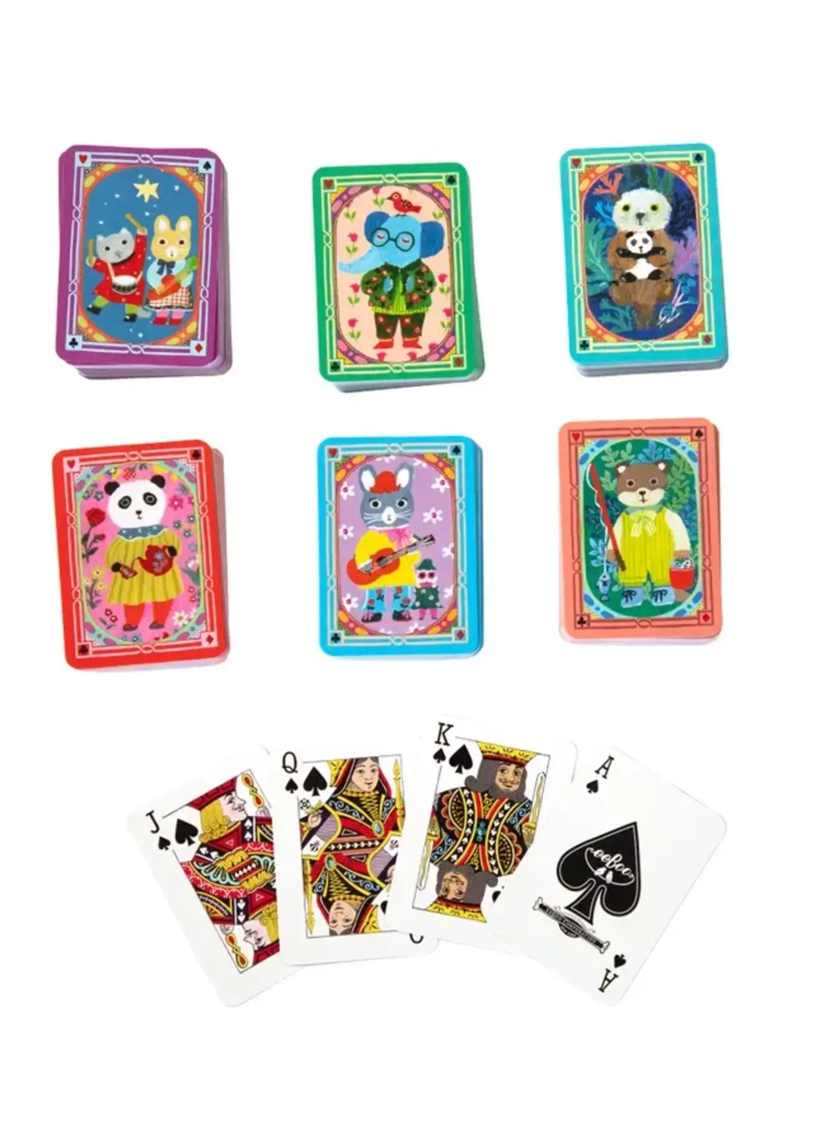 eeBoo Yumi Kitagishi Mini Playing Cards Asstd