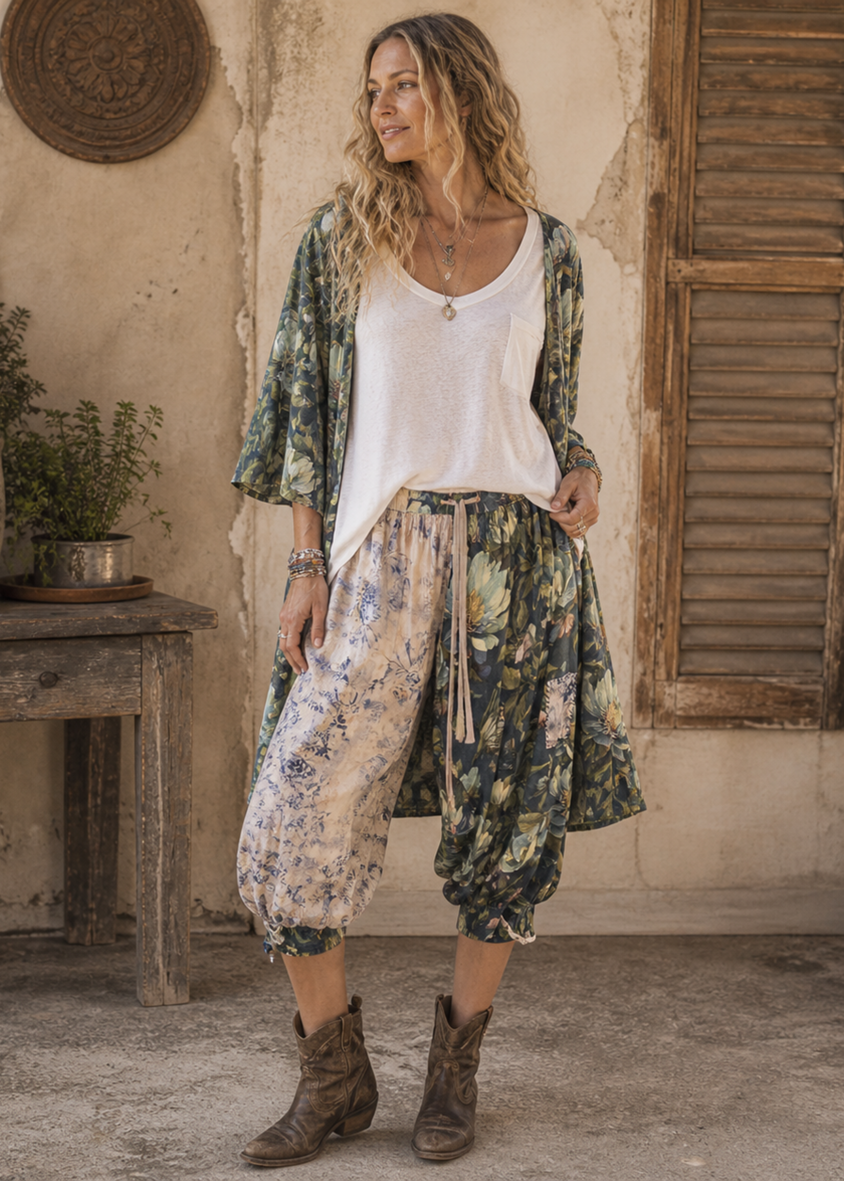 Jaded Gypsy Clothing Petal Whispers Bloomers Sky Blue One Size PREORDER May 2026