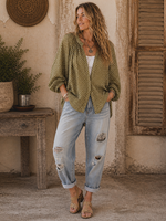 Jaded Gypsy Clothing Sweet Nothings Top Olive Dot One Size
