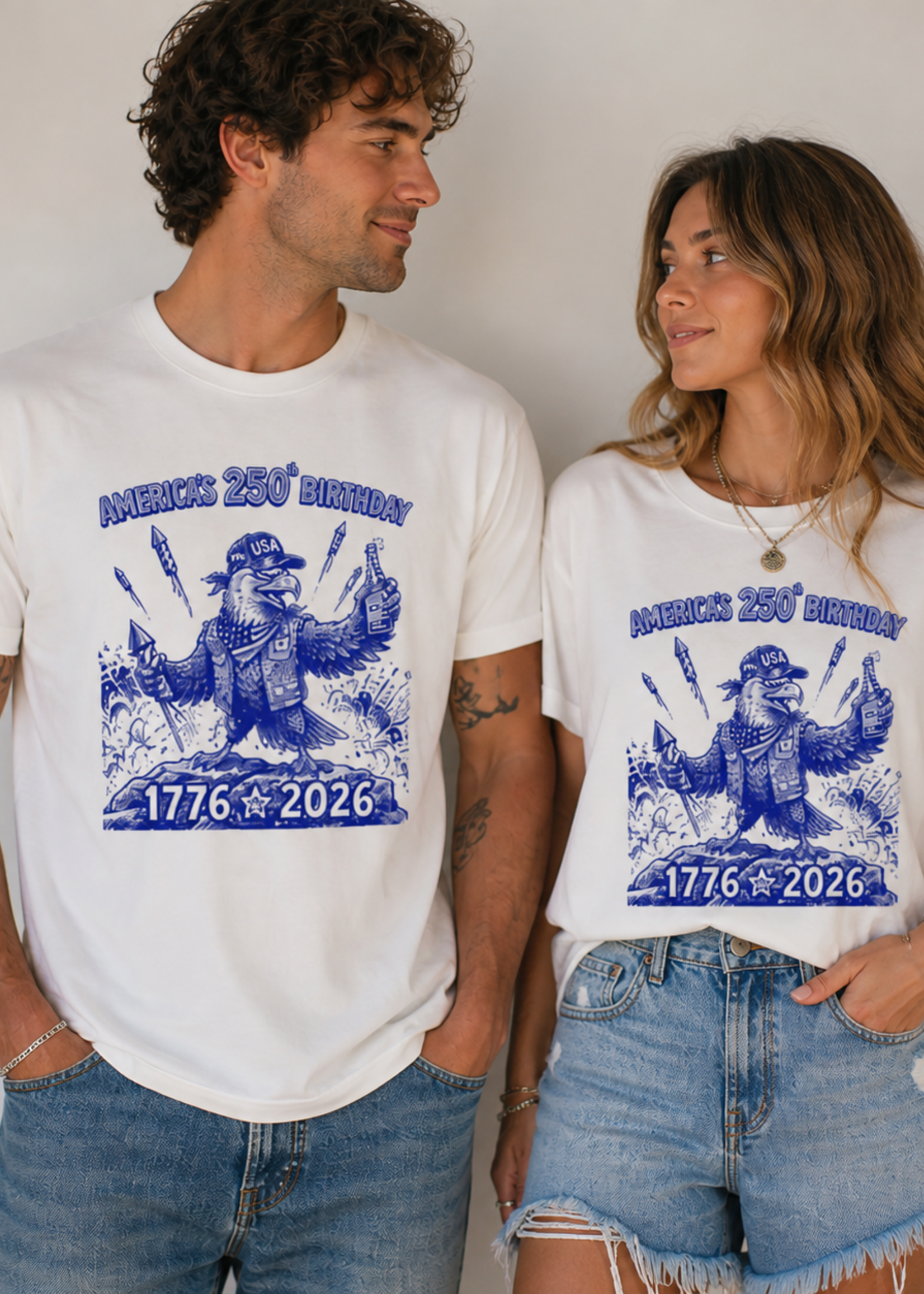 USA 250th Anniversary Eagle Shirt