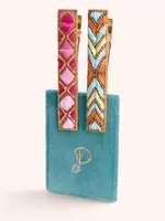 Hair Bar Clips - Fuchsia Summer