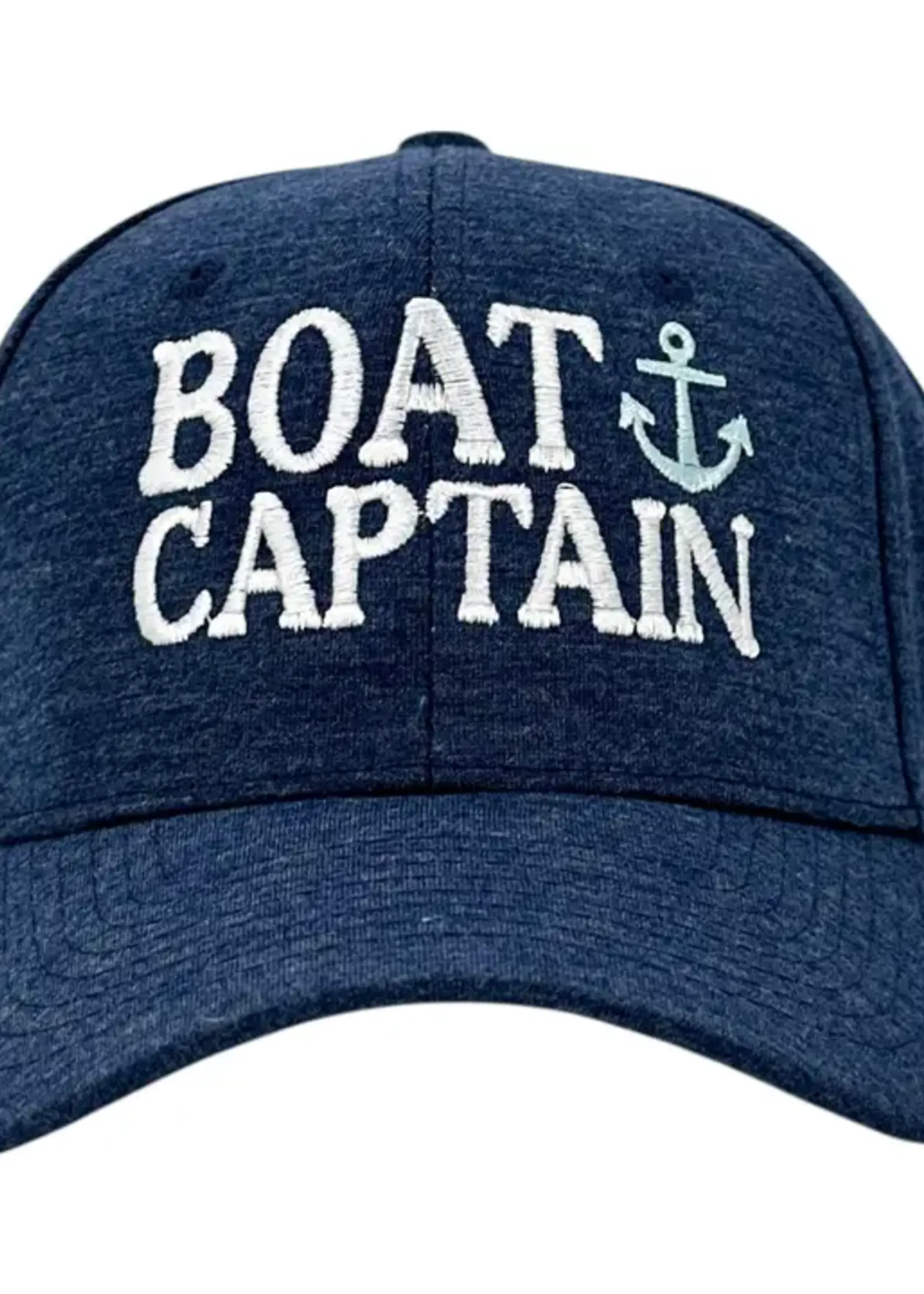 Boat Captain Ballcap Hat