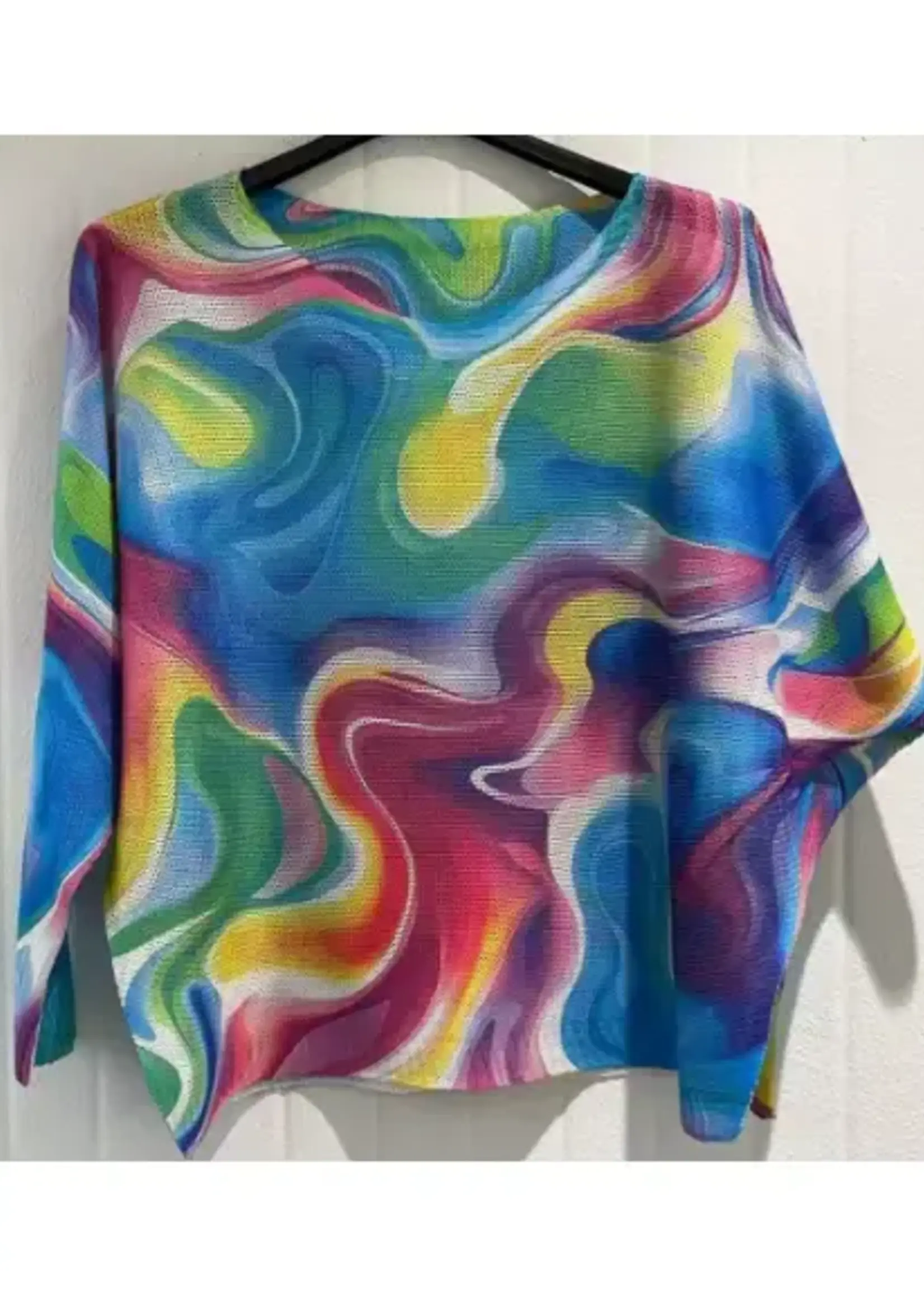 Whimsical Print Sweaters One Size