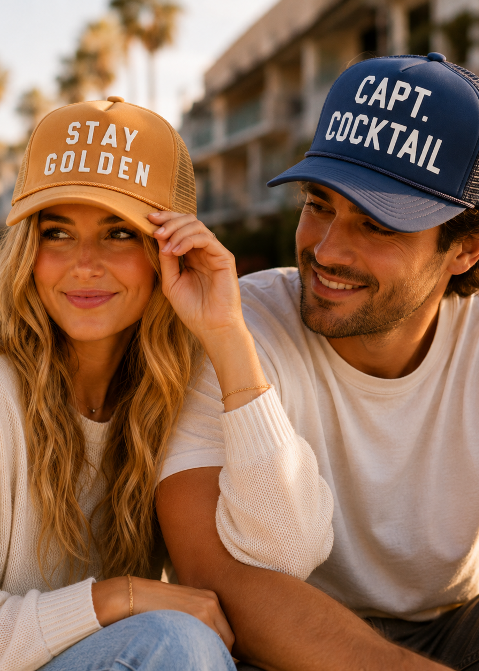 Sugarboo & Co. Captain Cocktail Ballcap Hat