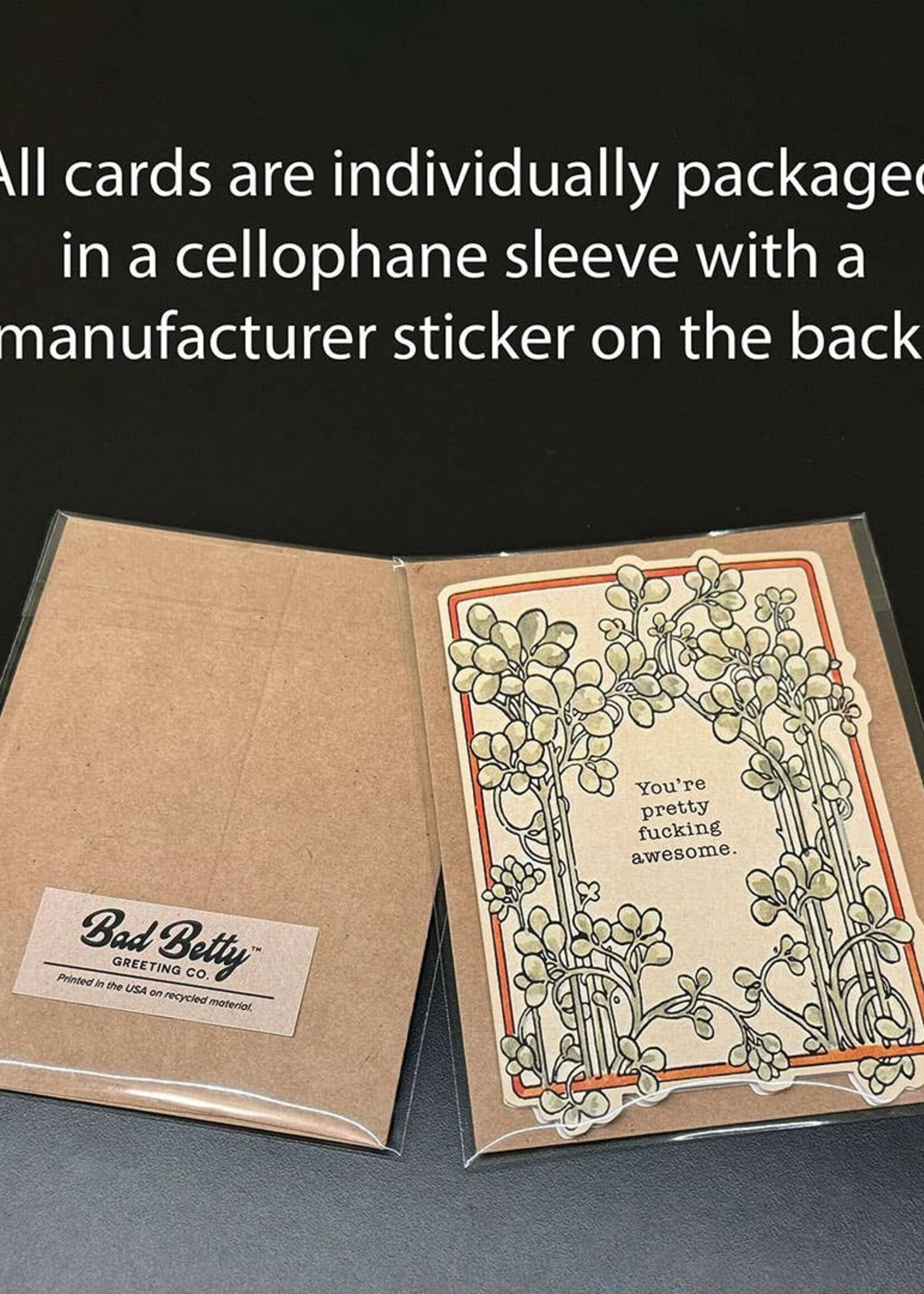 Jumper Cables Insult Funny Friendship Card