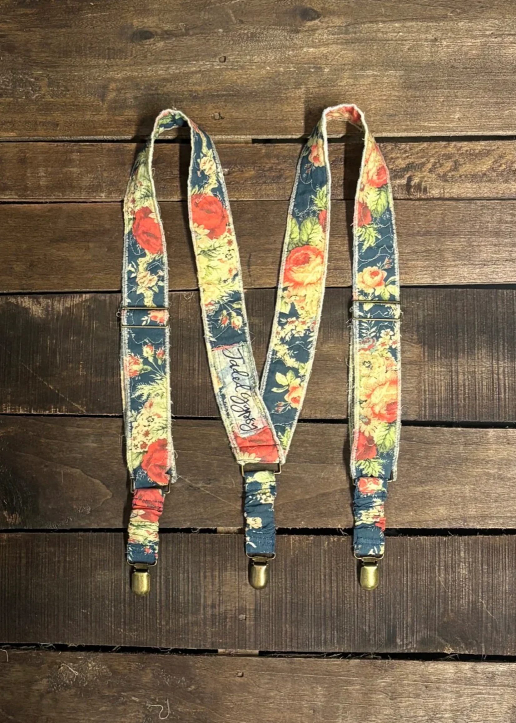 Jaded Gypsy Clothing Quilted Suspenders