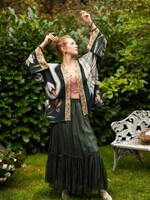 Market of Stars Under My Wing Pixie Crop Kimono