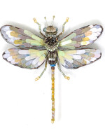 Trovelore Globe Skimmer Brooch Pin Handmade PREORDER