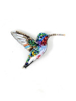 Trovelore Lucifer Hummingbird Brooch Pin Handmade PREORDER