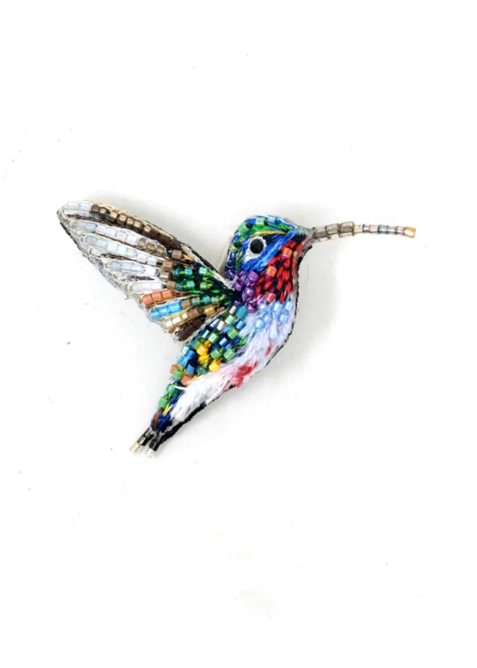 Trovelore Lucifer Hummingbird Brooch Pin Handmade PREORDER