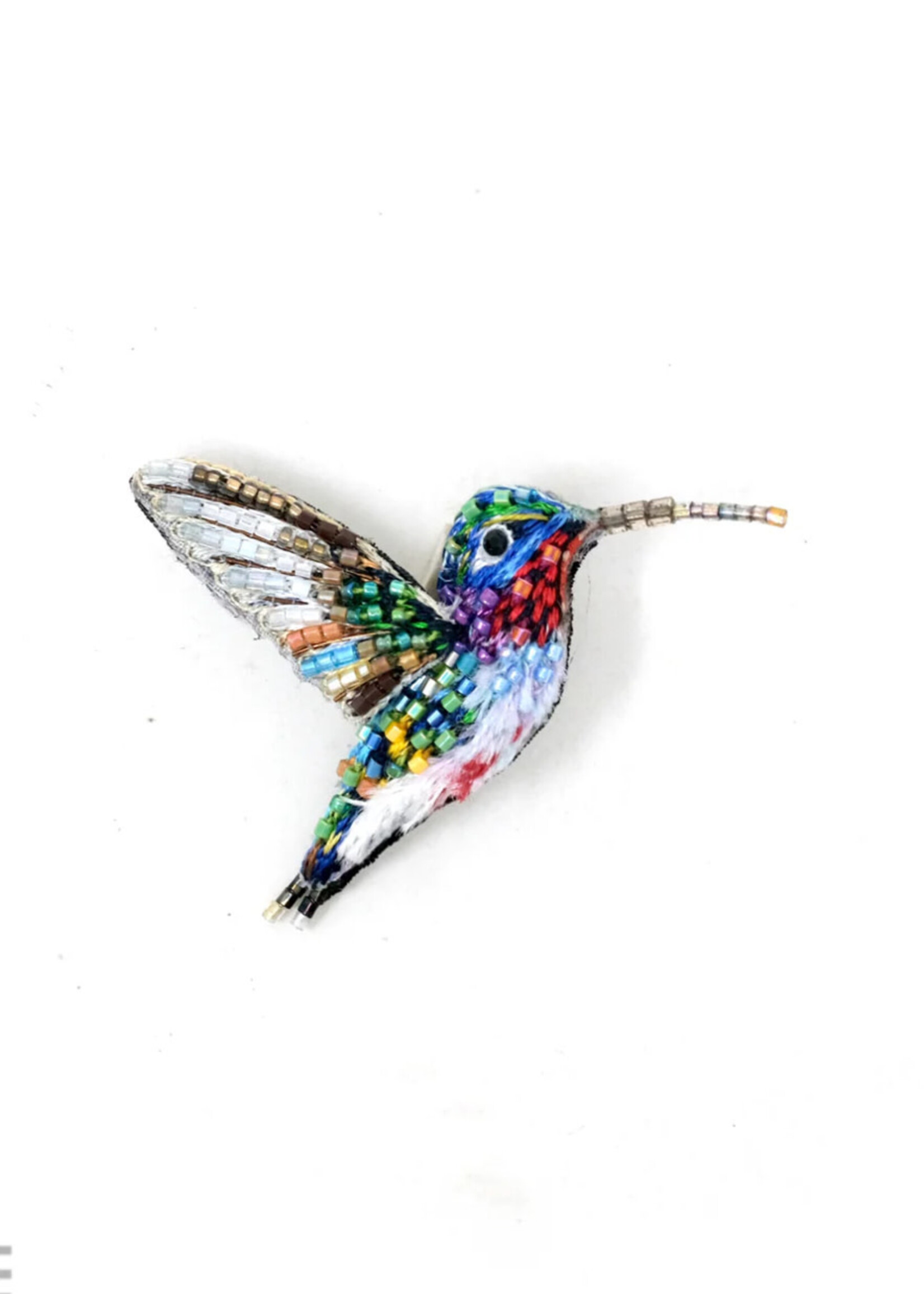 Trovelore Lucifer Hummingbird Brooch Pin Handmade PREORDER