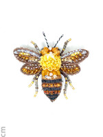 Trovelore Queen Apis Brooch Pin Handmade PREORDER