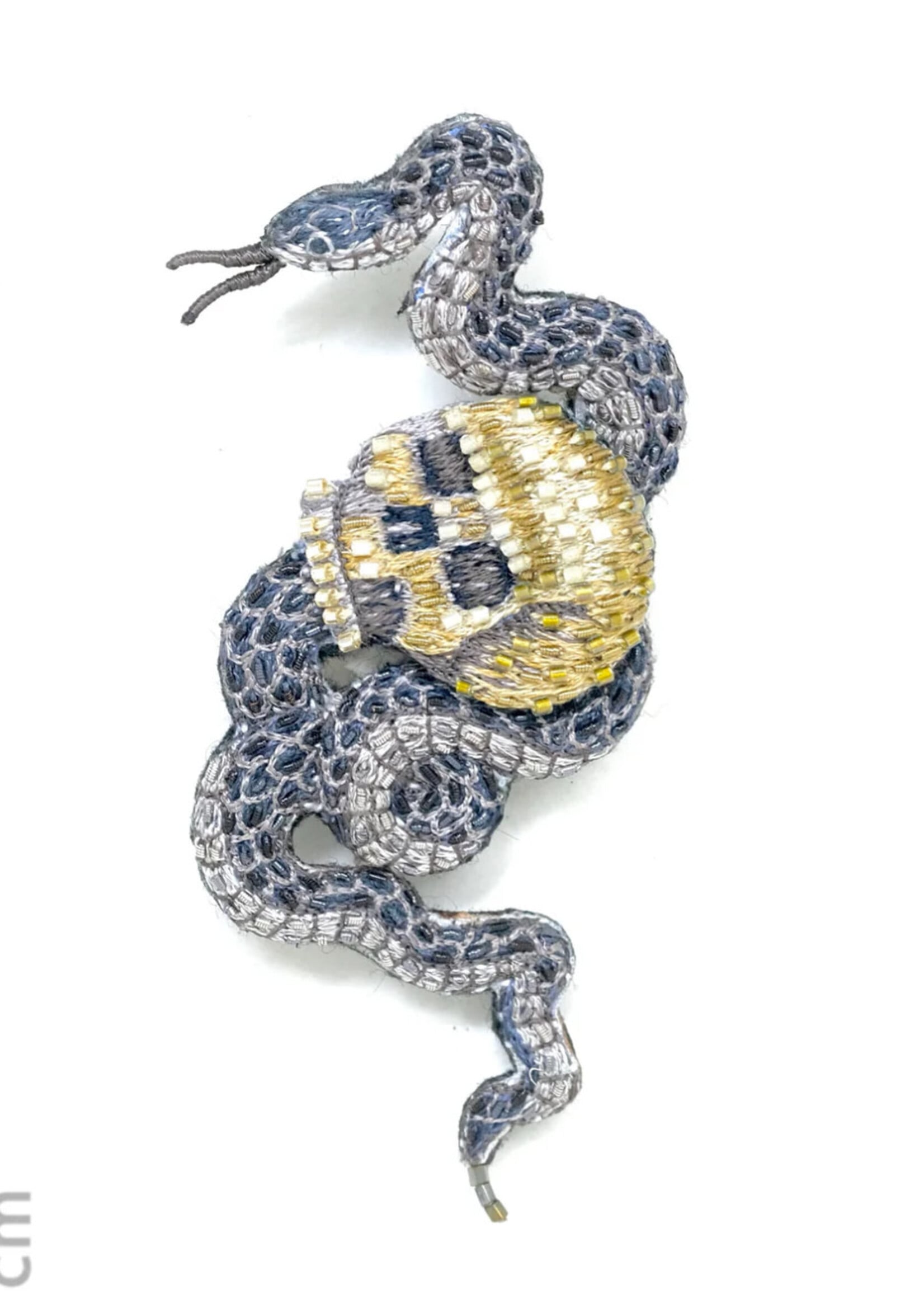 Trovelore Serpent's Crown Brooch Pin Handmade PREORDER