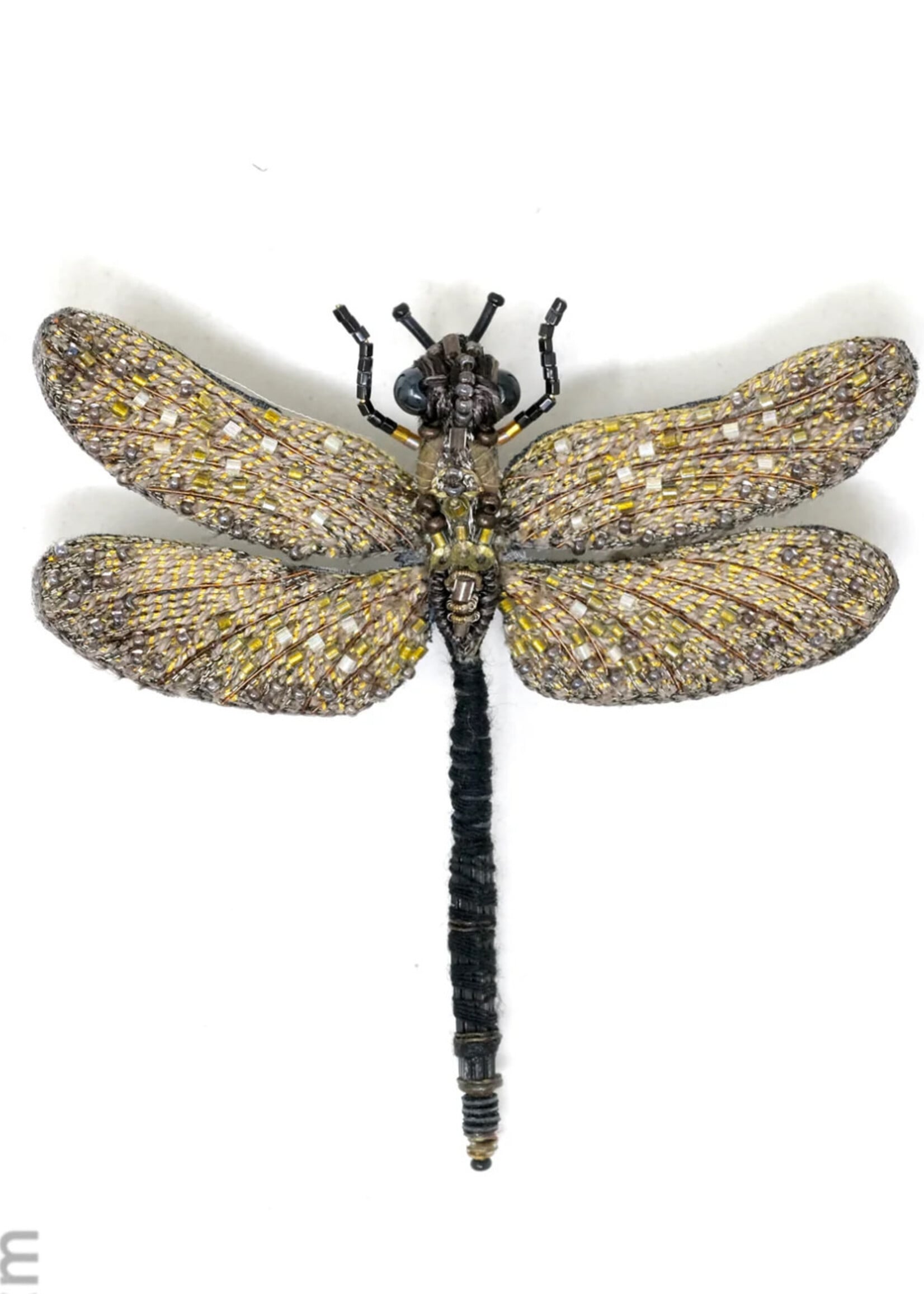 Trovelore Vintage Glider Dragonfly Brooch Pin Handmade PREORDER