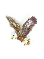 Trovelore Bald Eagle Brooch Pin Handmade PREORDER
