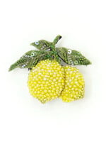 Trovelore Amalfi Lemons Brooch Pin Handmade PREORDER