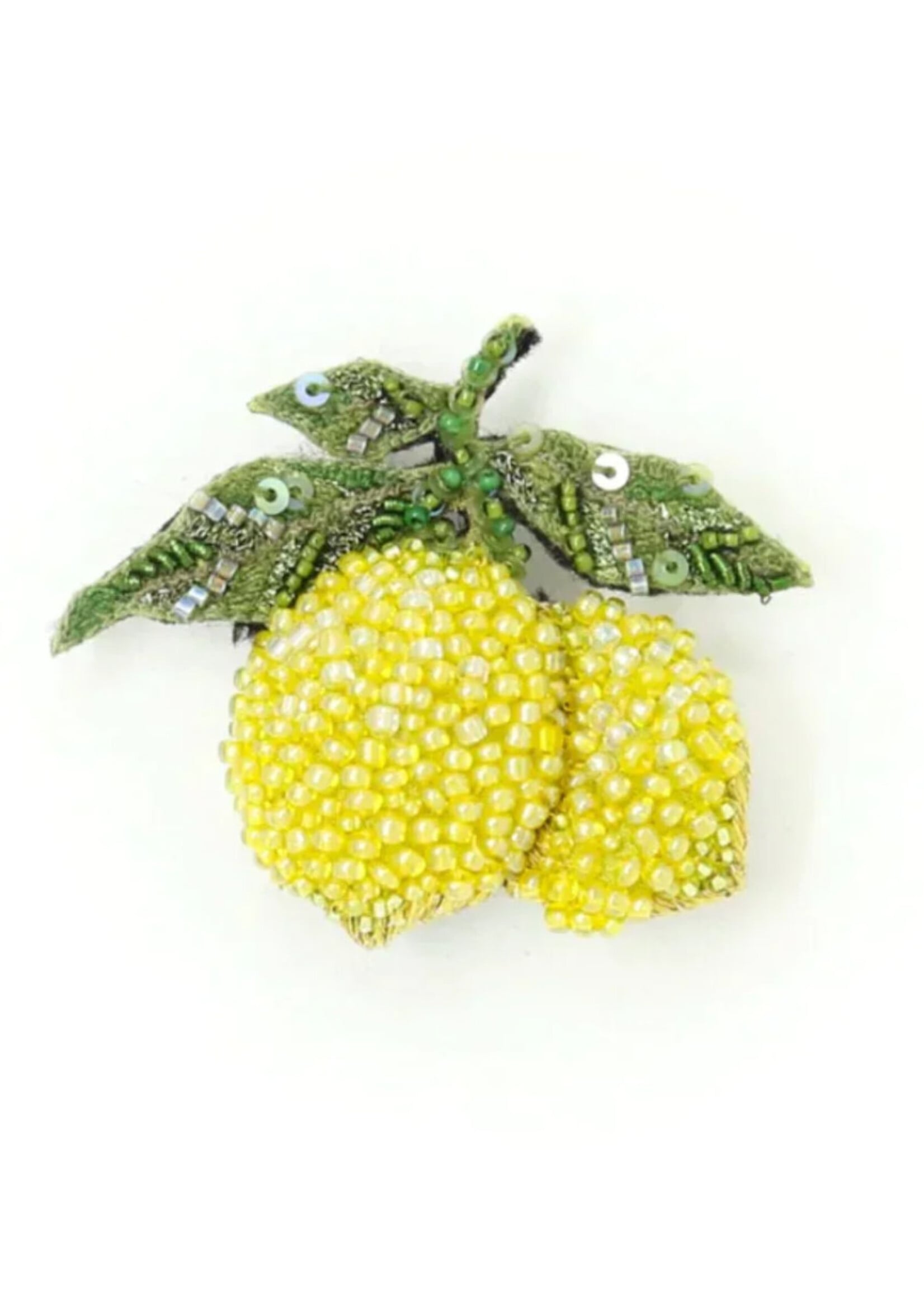 Trovelore Amalfi Lemons Brooch Pin Handmade PREORDER
