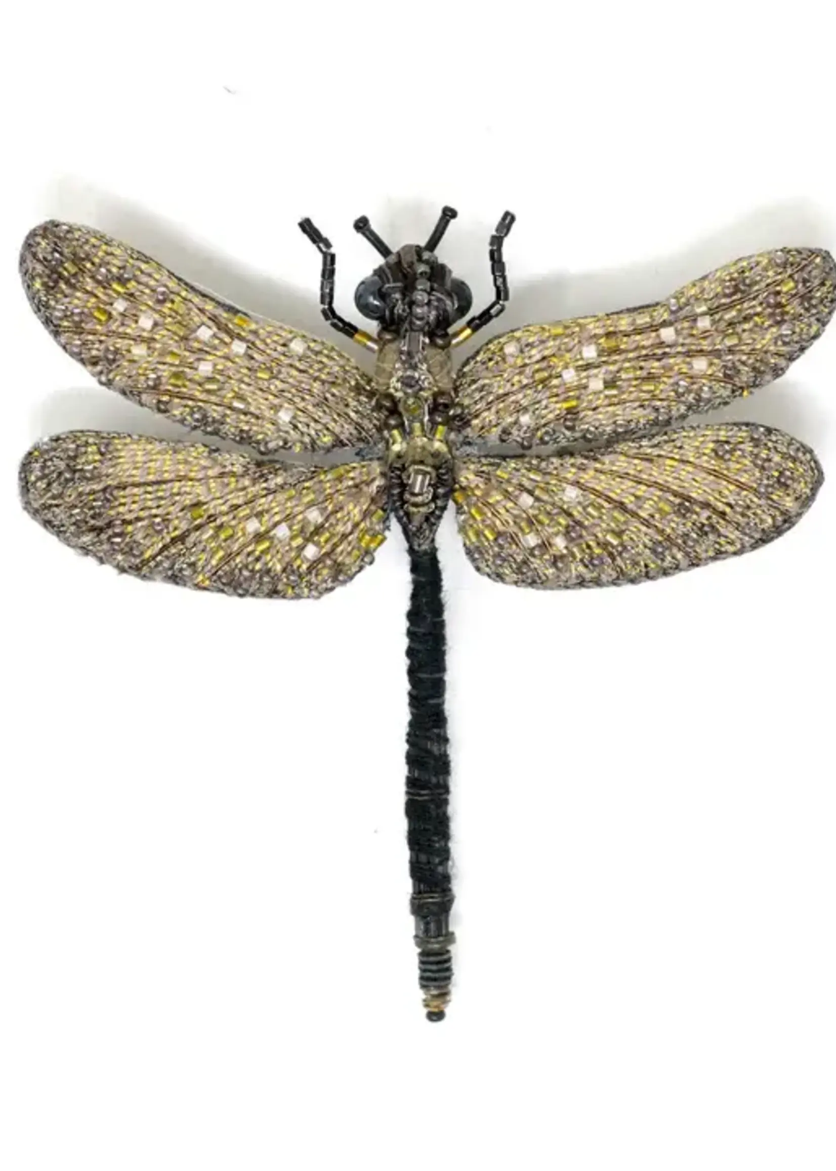 Trovelore Vintage Glider Dragonfly Brooch Pin Handmade PREORDER