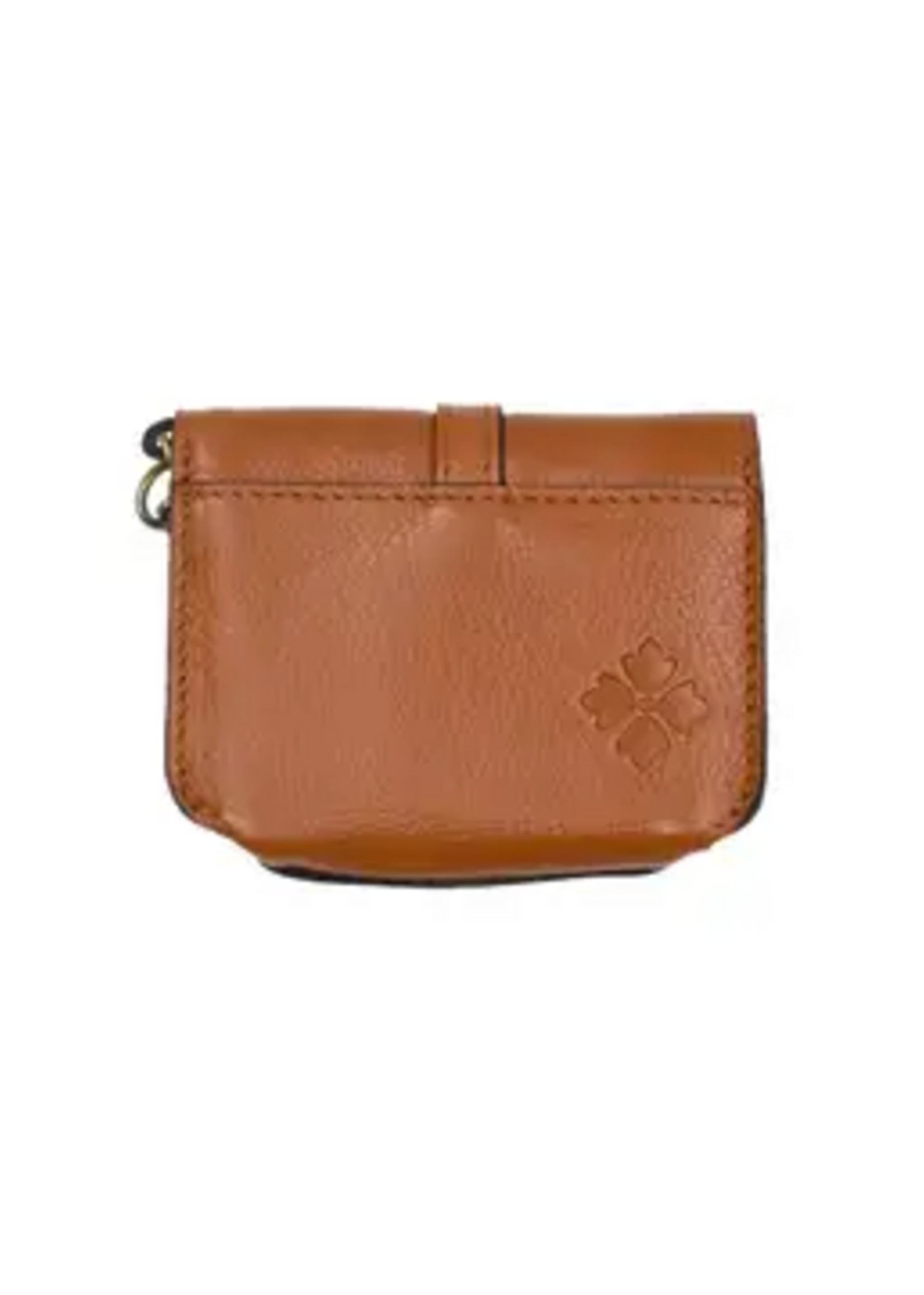 Patricia Nash Designs Liora Slouchy Tote w/ Mini Torri - Suede Leather Cognac