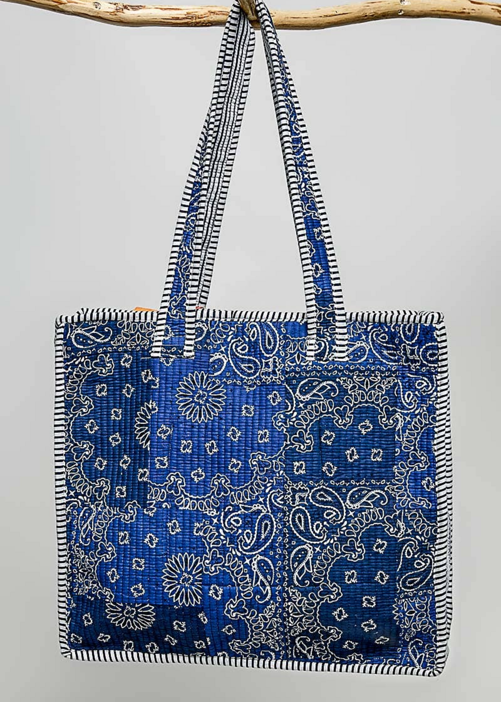 POL Love Bandana Quilted Tote Bag