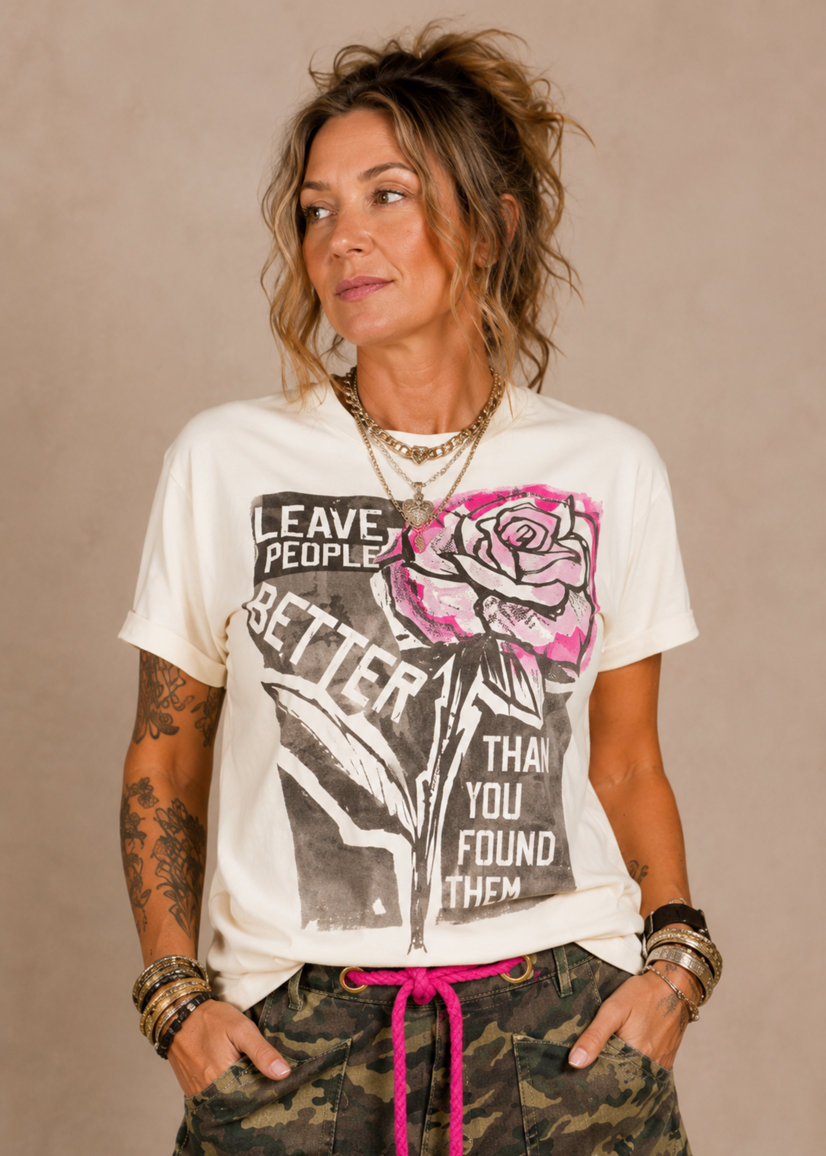 One24 Rags Leave People Better Graphic Tee