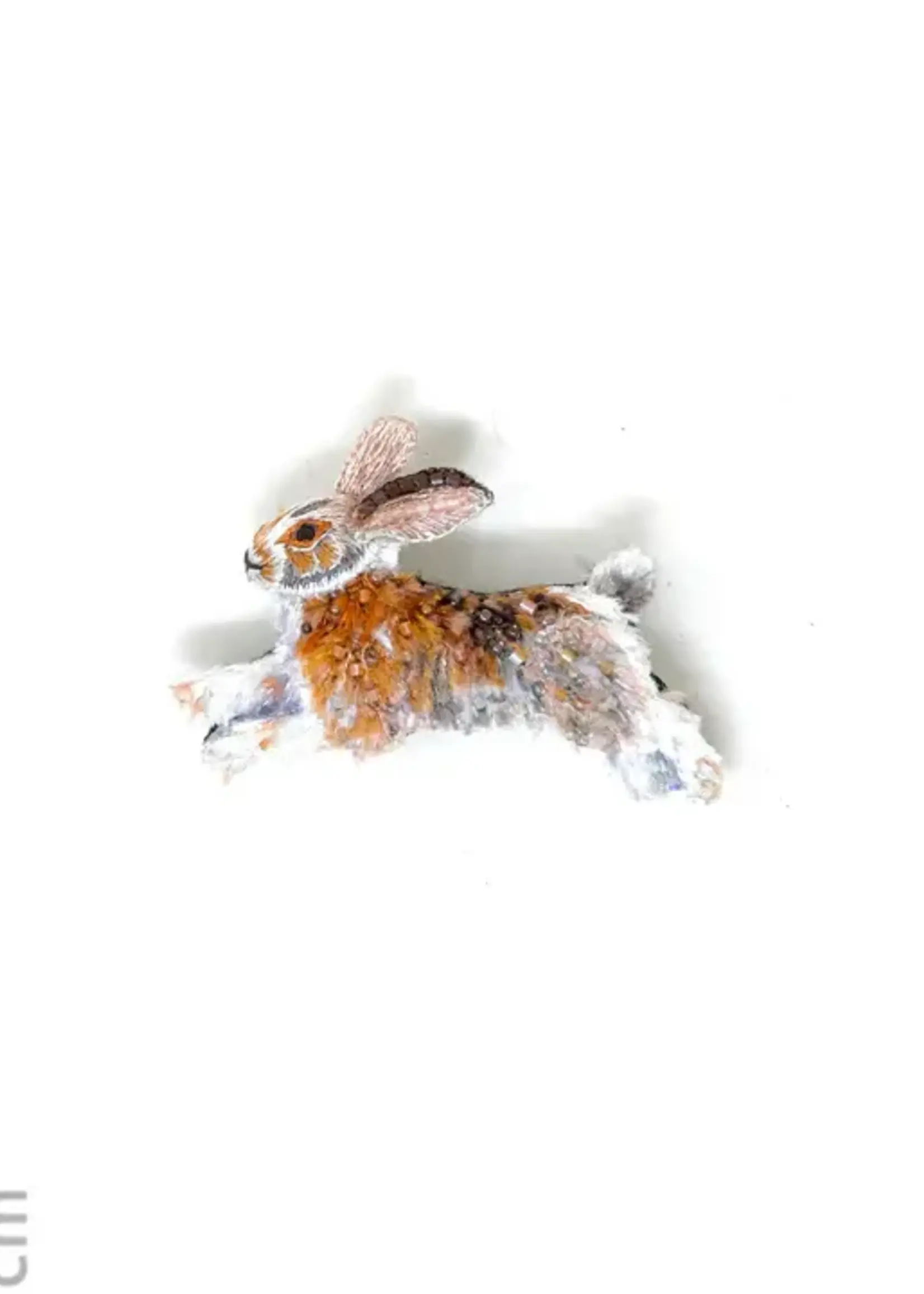 Trovelore Rabbit Run Brooch Pin PREORDER