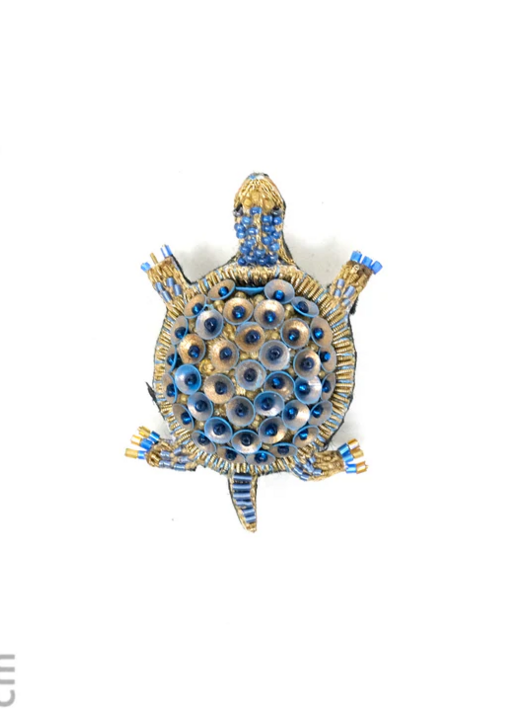 Trovelore Pond Turtle Brooch Pin PREORDER