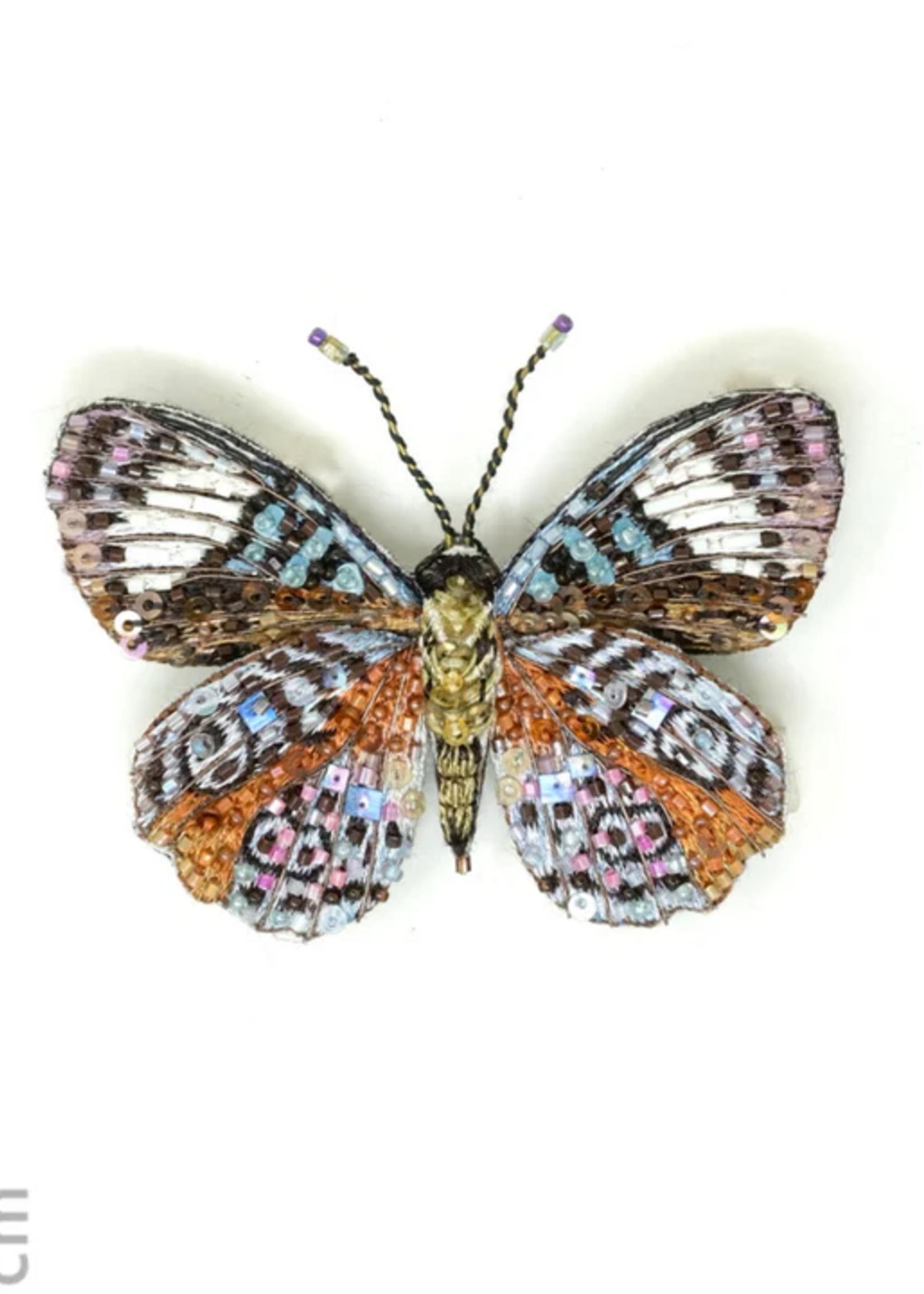 Trovelore Glorious Purplewing Butterfly Brooch Pin