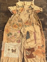 House of Jaded Gypsy Floral Meadows Overalls One Size