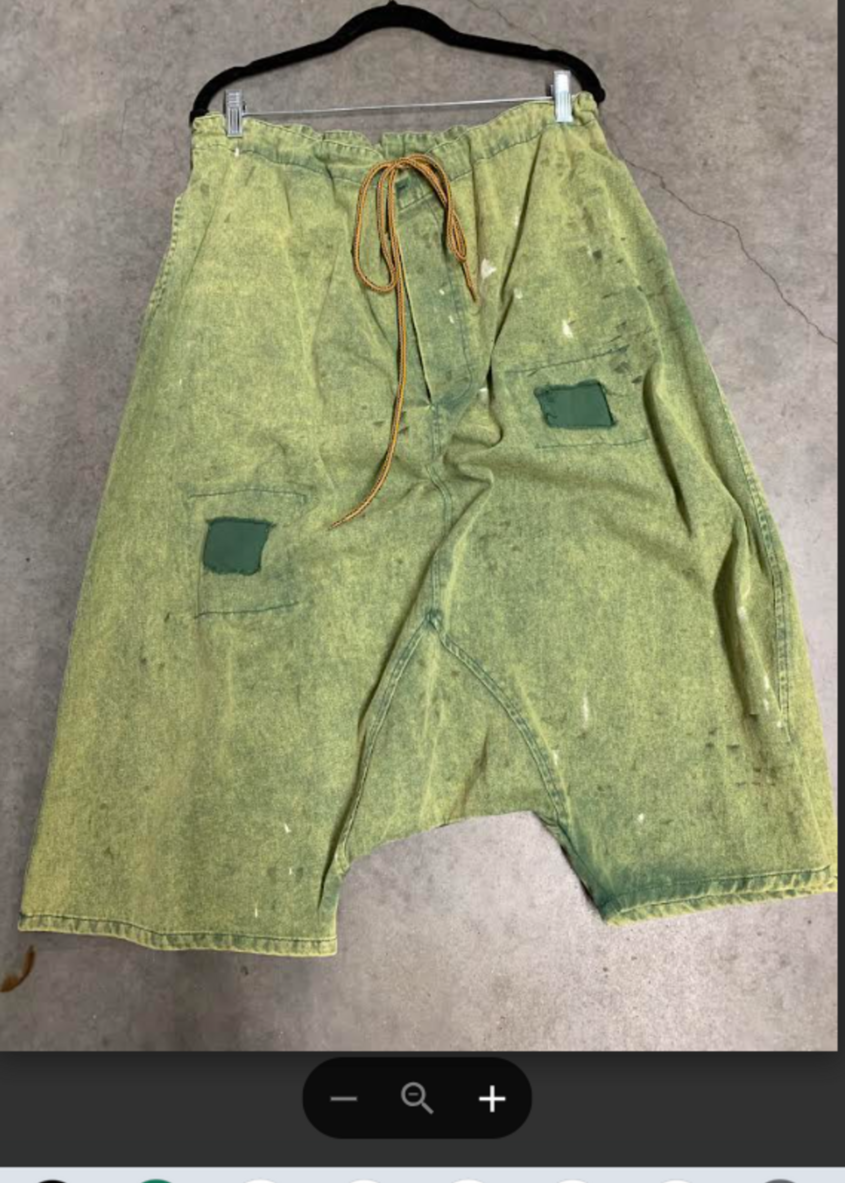 Jaded Gypsy Clothing Earthsong Harem Pants Army Green PREORDER