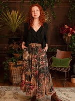 Market of Stars Courage Dear Heart Skirt w/ Floral Print
