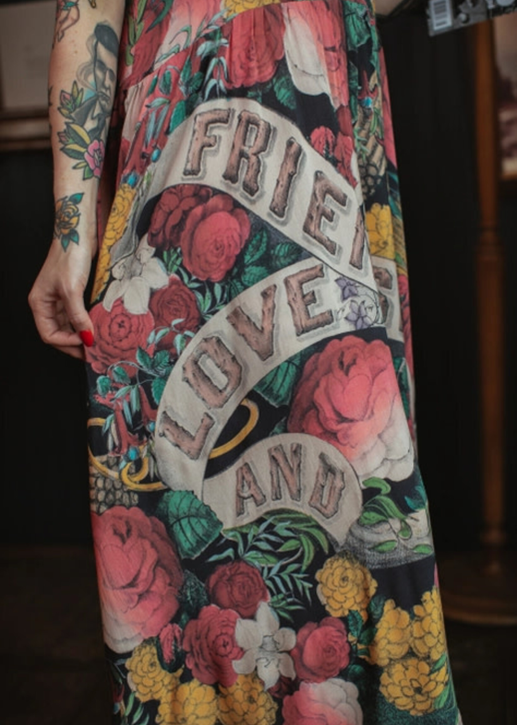 Market of Stars Friendship Love Truth Slip Dress