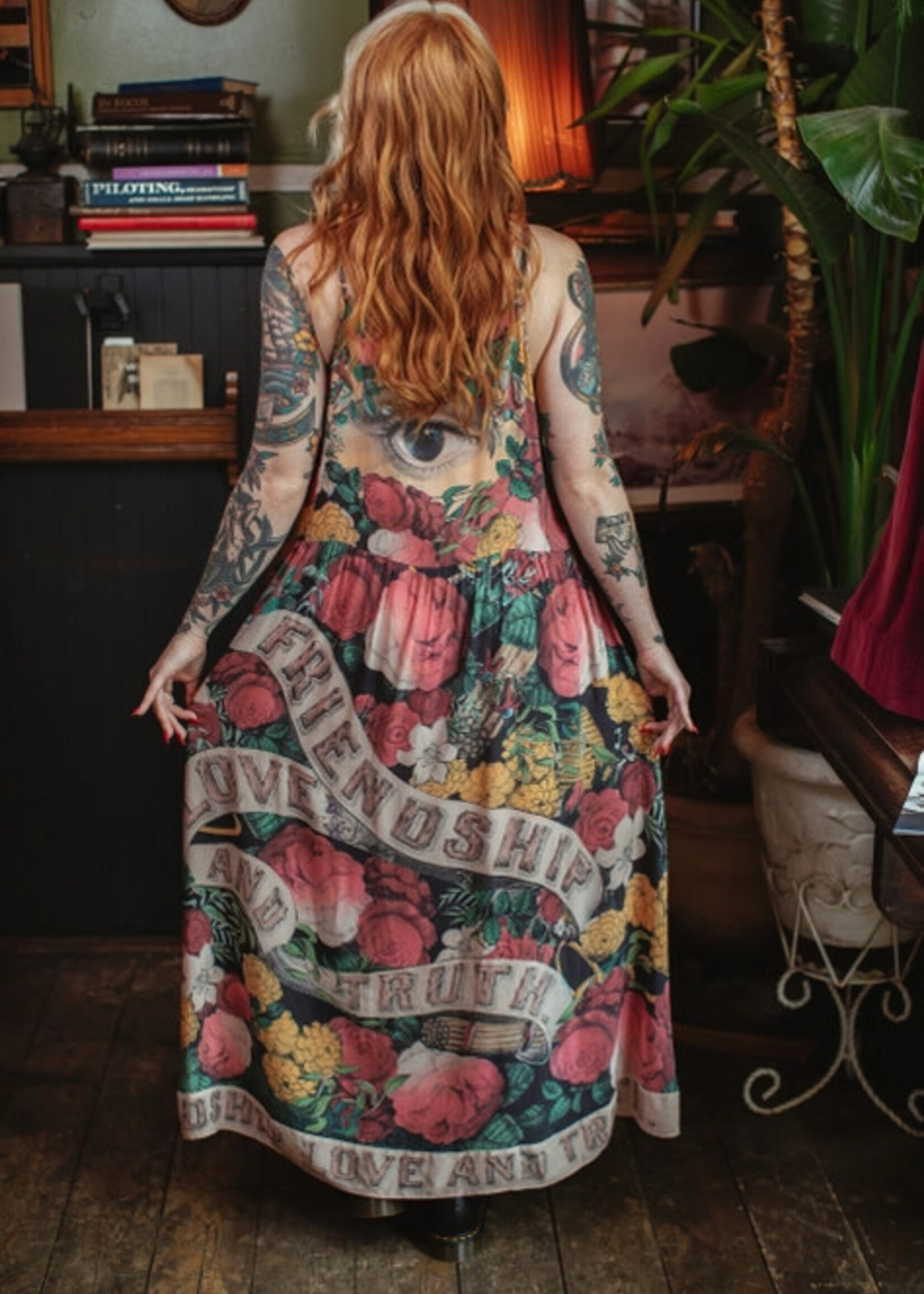 Market of Stars Friendship Love Truth Slip Dress