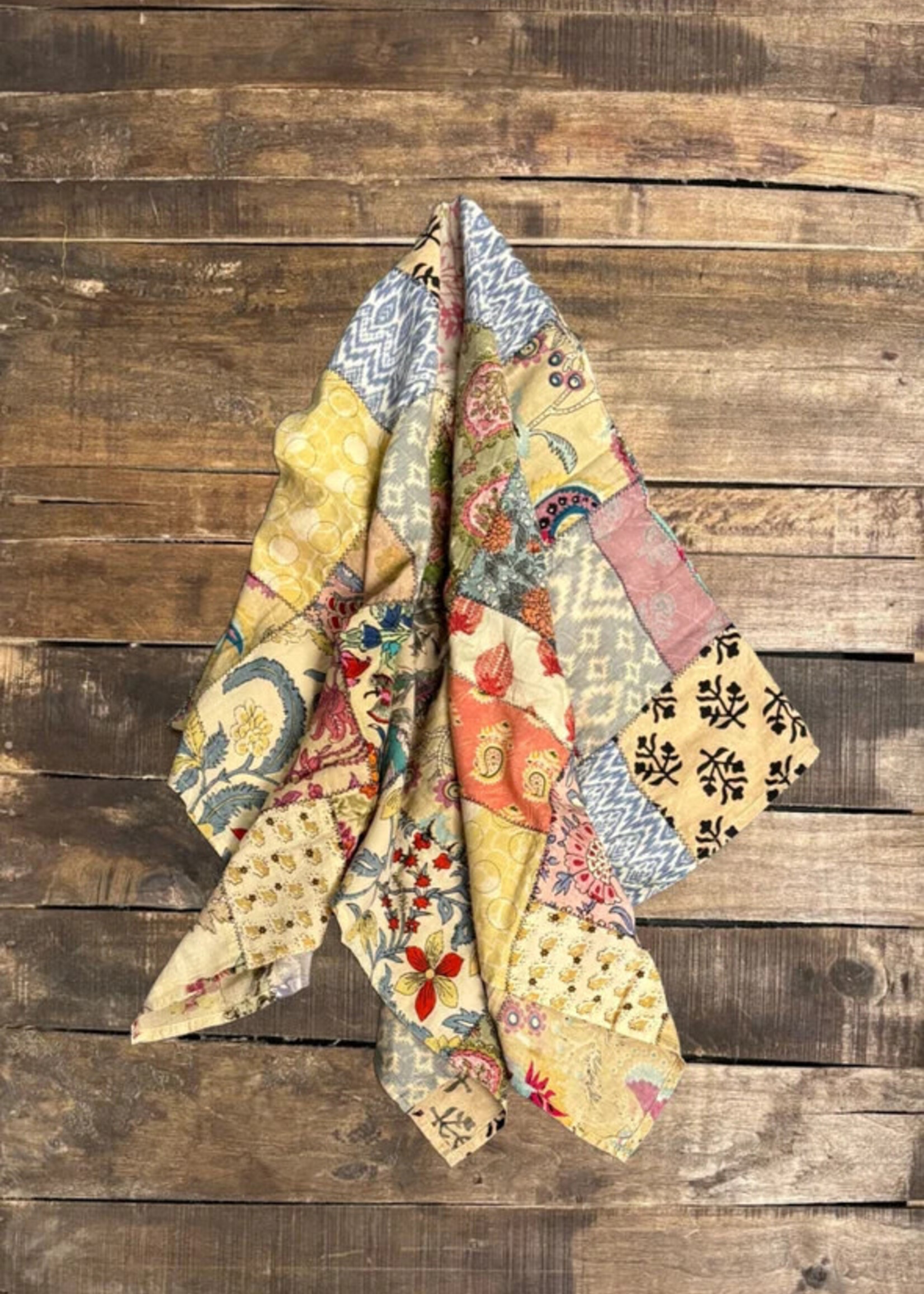 Jaded Gypsy Clothing Patchwork Love Bandana 2 Colors