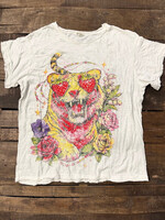 House of Jaded Gypsy Worn and Weathered Tee Tiger Love