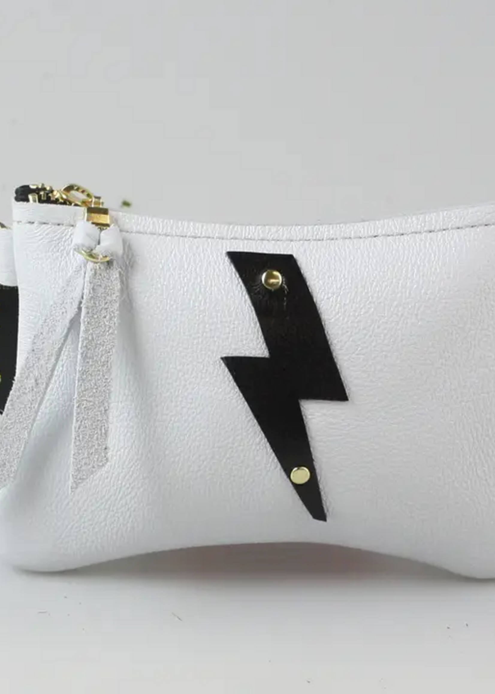Zina Kao Lightening Bolt Coin Purse Keyring