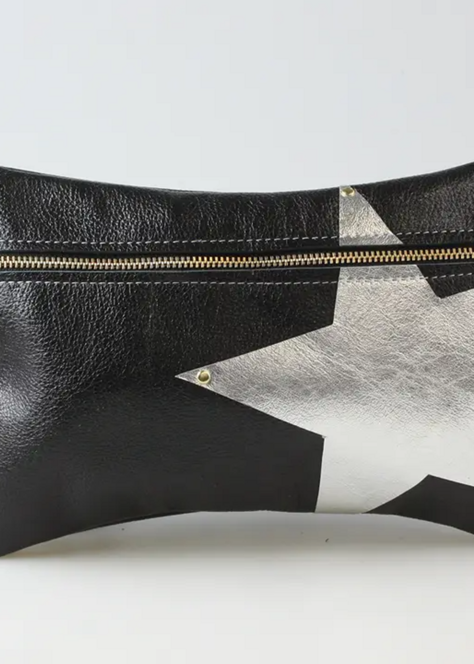 Zina Kao Vail Hip Bag Leather Star Applique