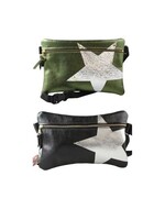 Zina Kao Vail Hip Bag Leather Star Applique