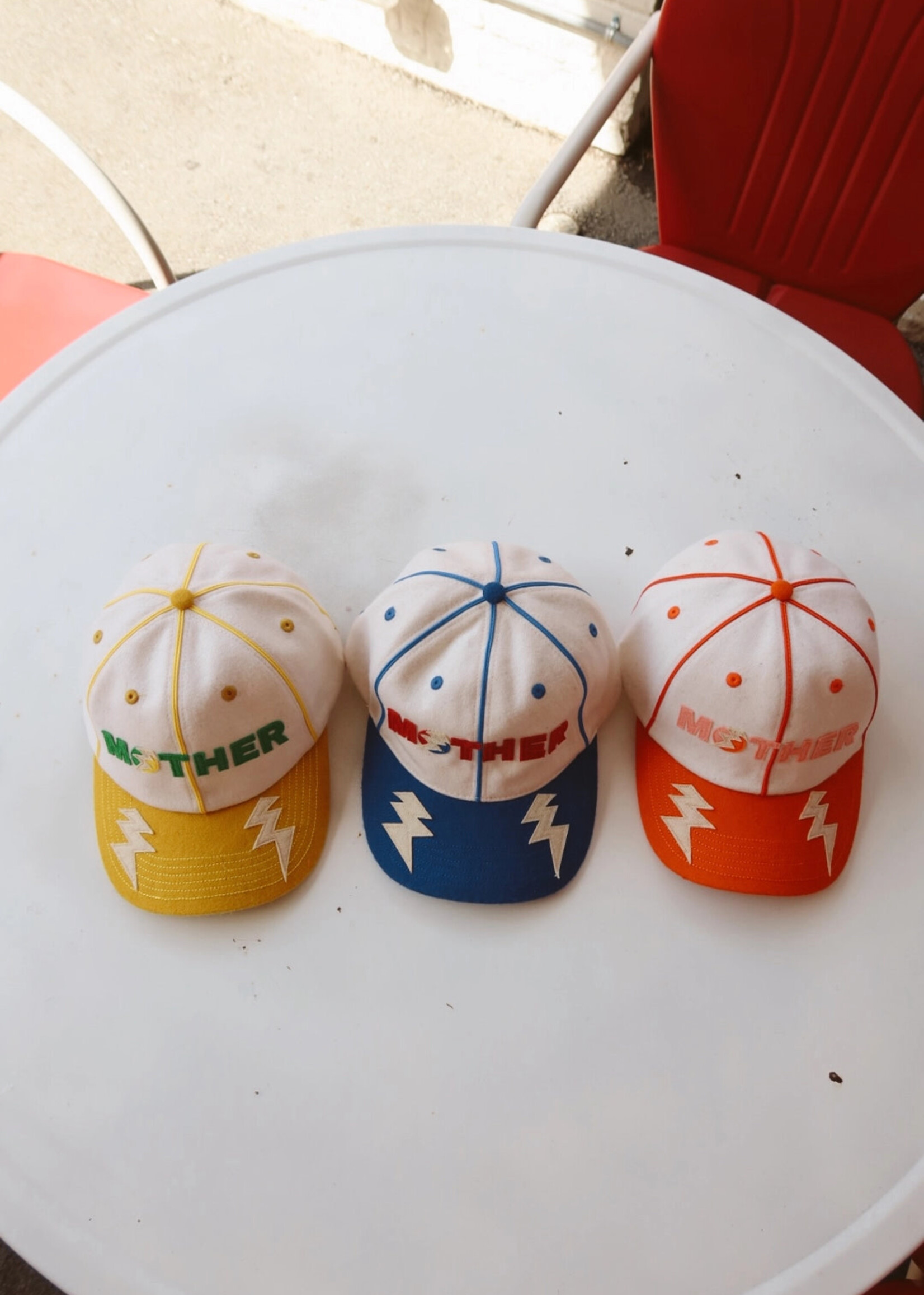 Happy Little Mother Lightning Bolt Cap