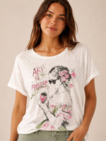 House of Jaded Gypsy Worn and Weathered Tee Art One Size
