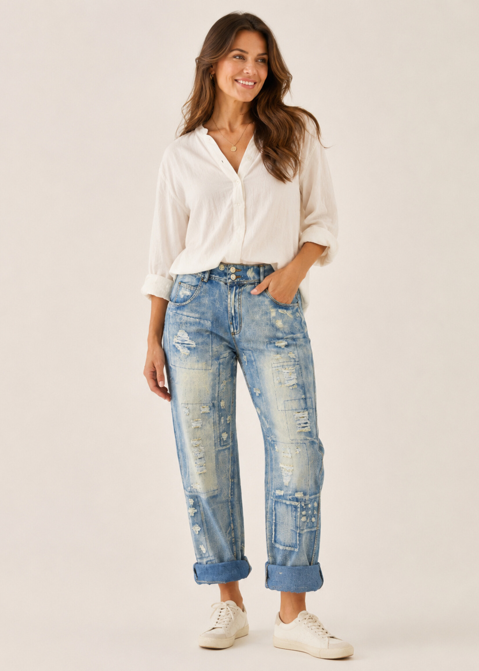 Jaded Gypsy Clothing Peace & Love Jeans Classic