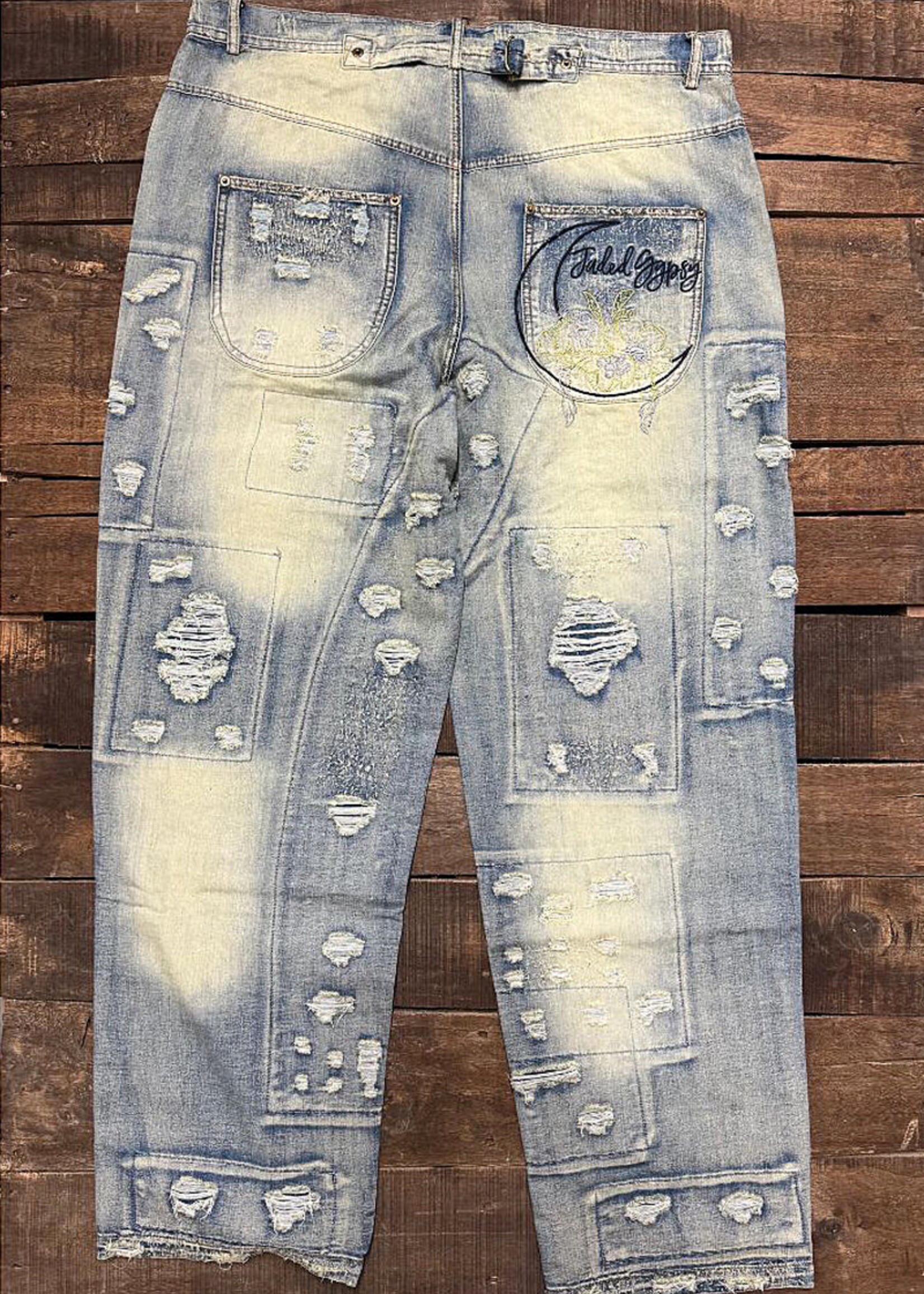 Jaded Gypsy Clothing Peace & Love Jeans Classic