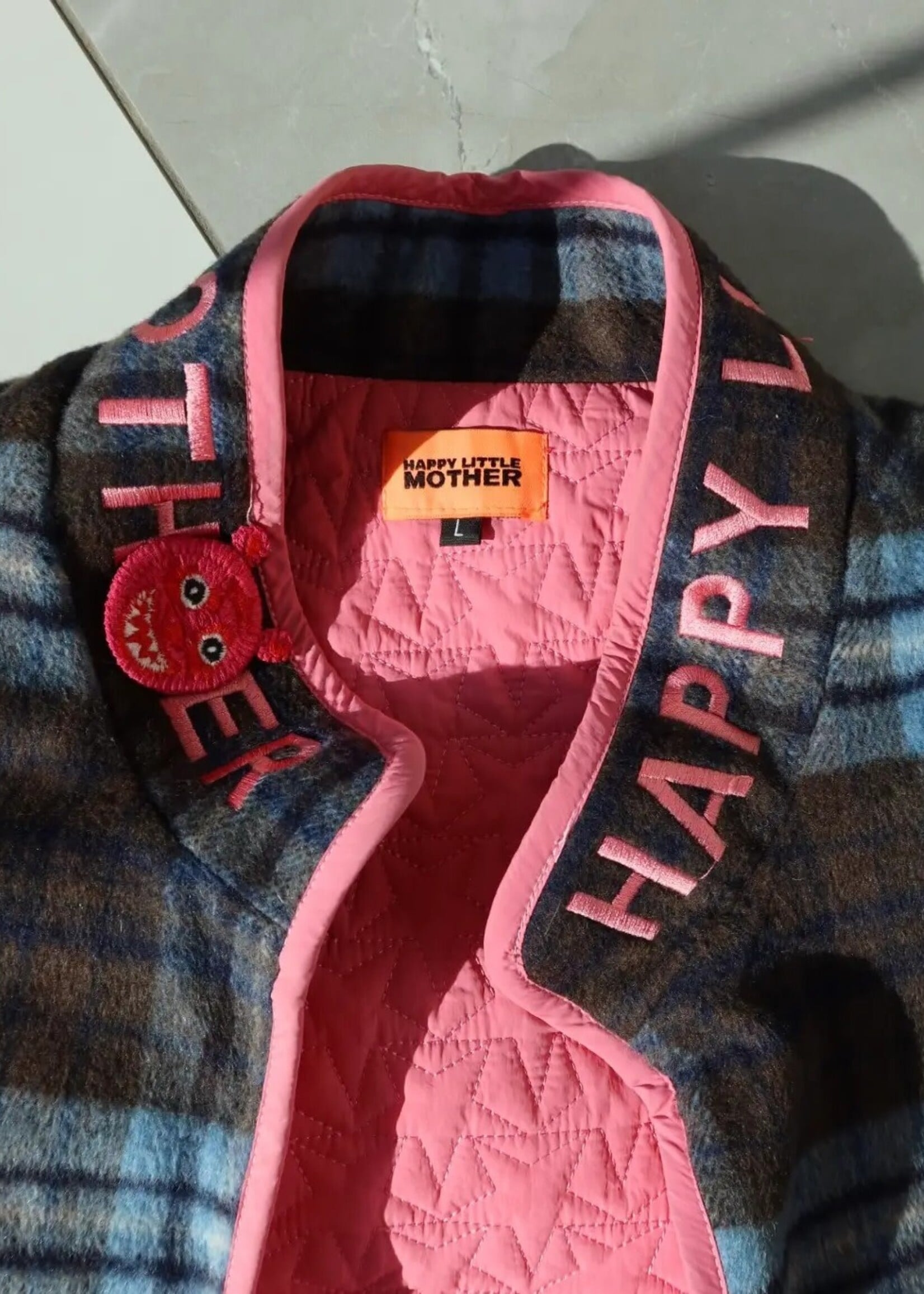 Happy Little Mother Motherhood Thug Life Shorty Coat