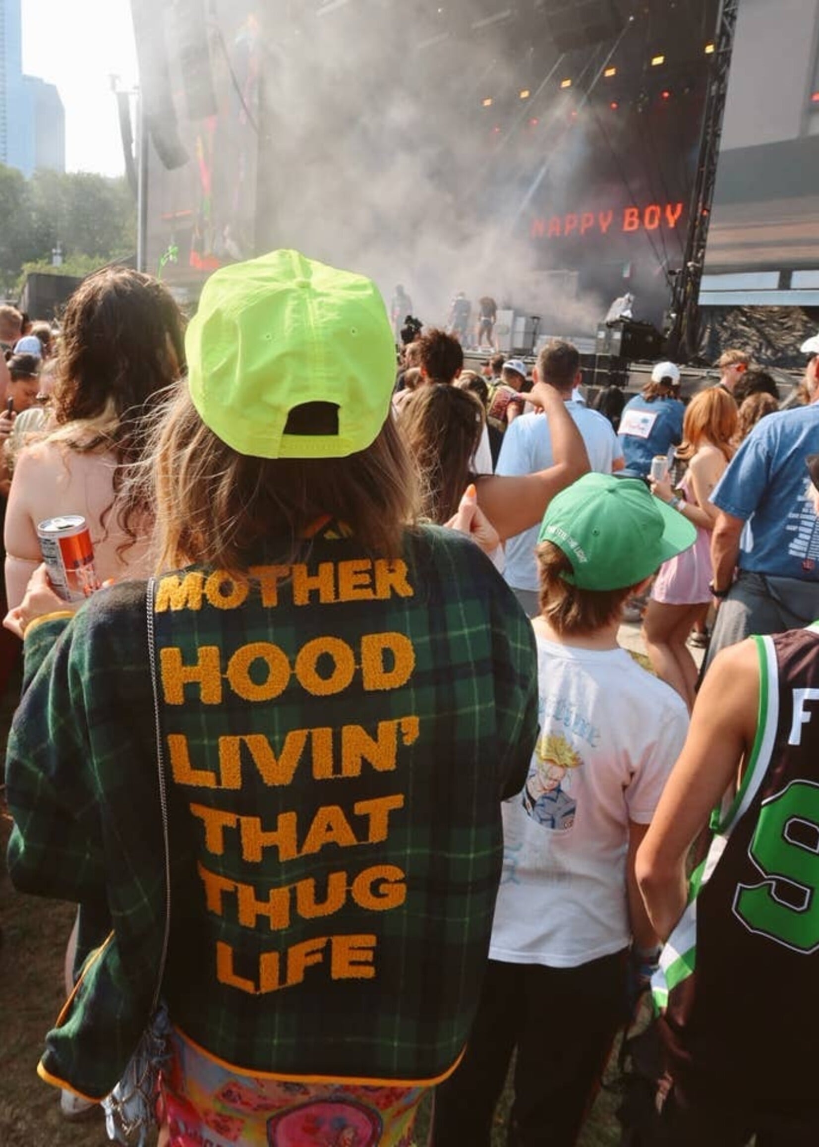 Happy Little Mother Motherhood Thug Life Shorty Coat
