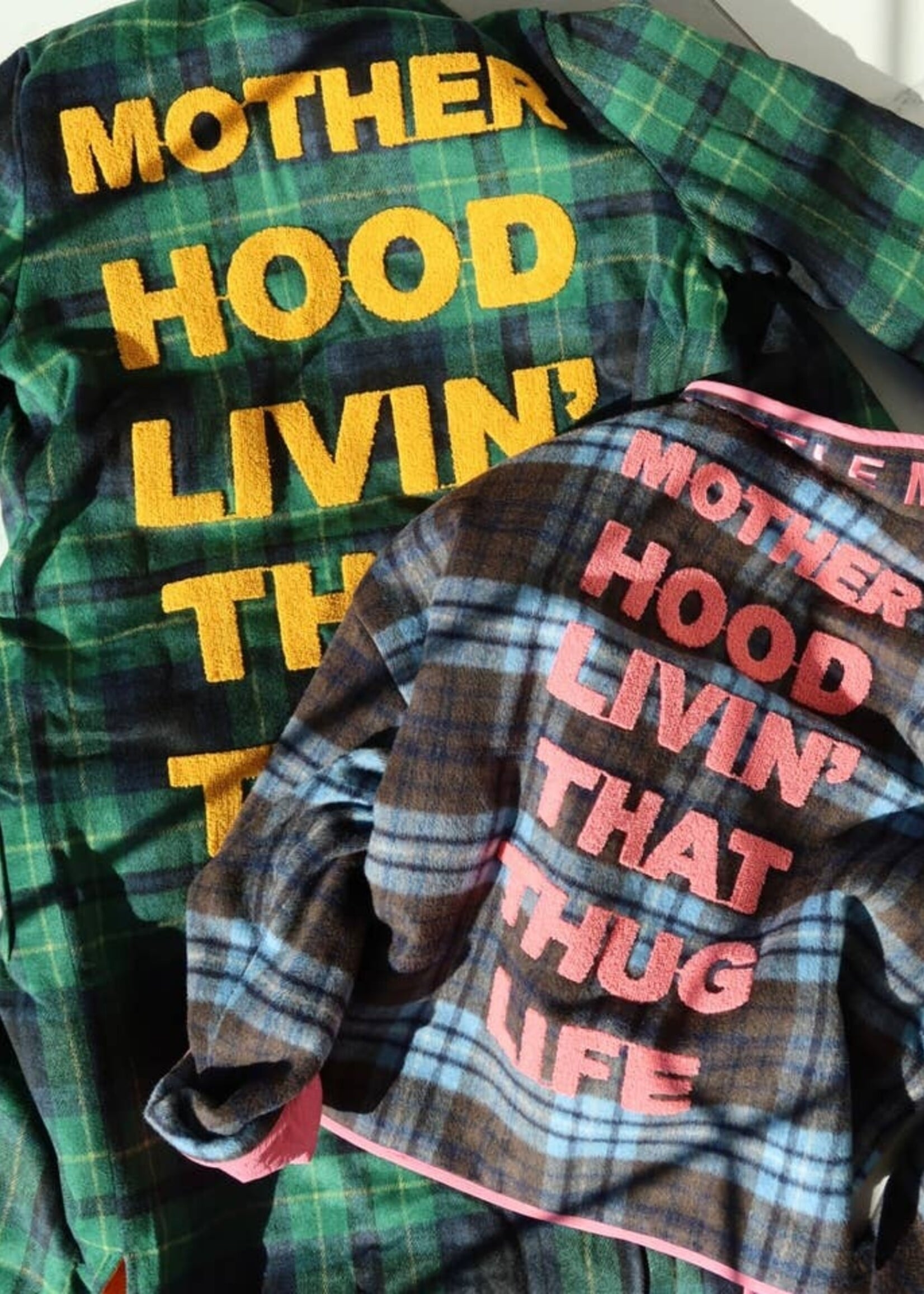 Happy Little Mother Motherhood Thug Life Reversible Duster