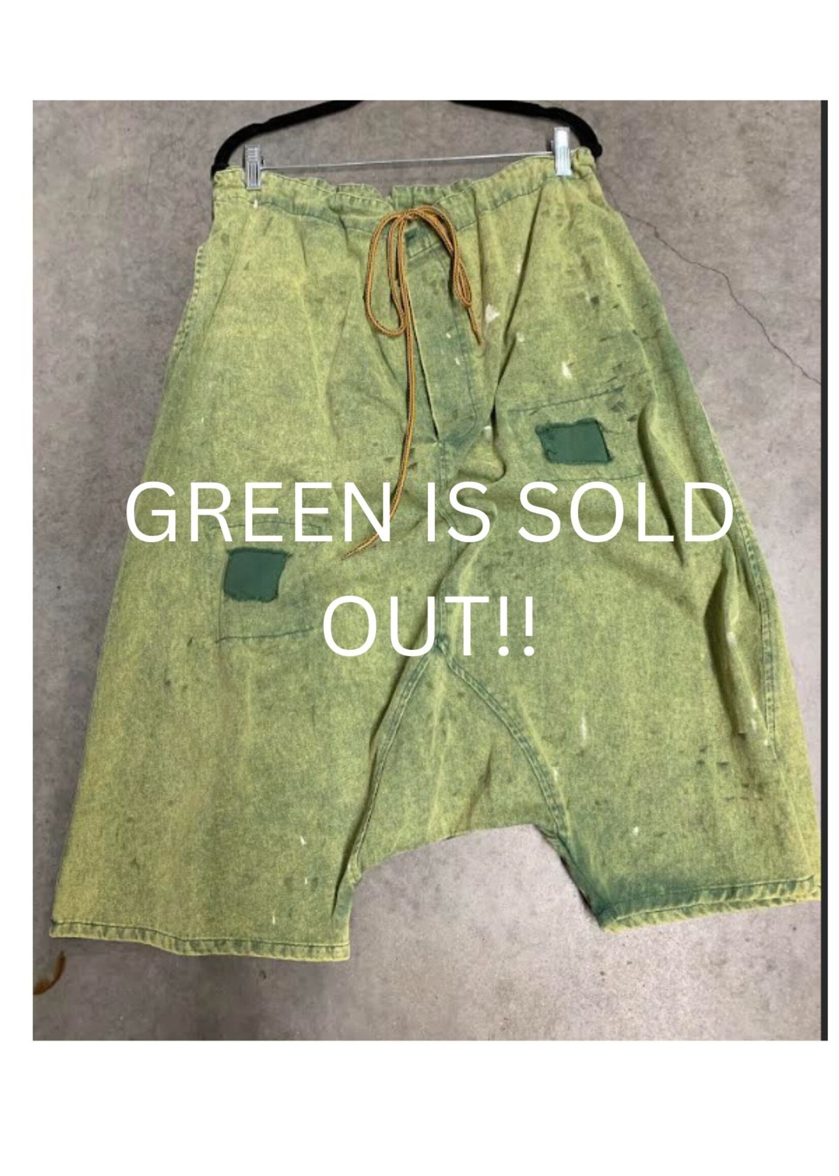 Jaded Gypsy Clothing Earthsong Harem Pants Army Green