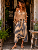 Jaded Gypsy Clothing Earthsong Harem Pants Chambray One Size