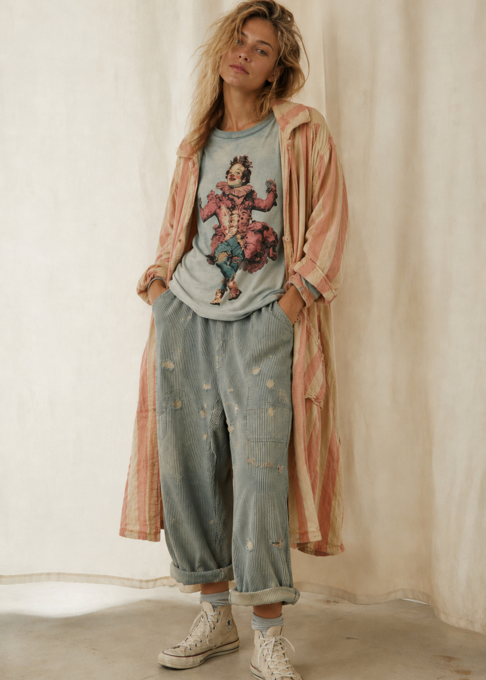 Jaded Gypsy Clothing Moon Dance Tee Joker of Love